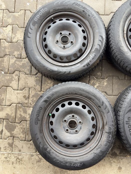 Jante tabla 5x112  cu anvelope 195/65/R15