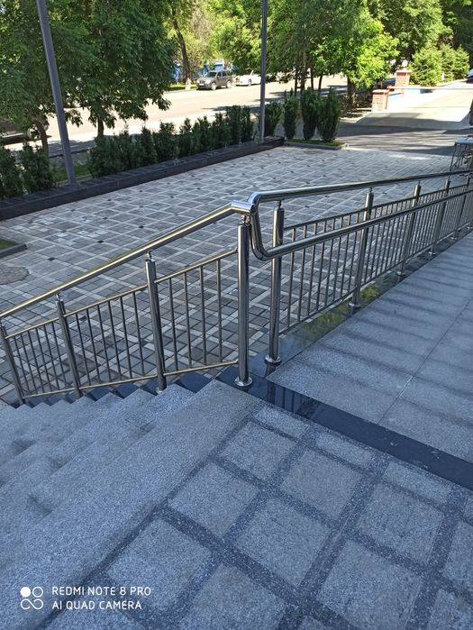 Перила из нержавеющей стали