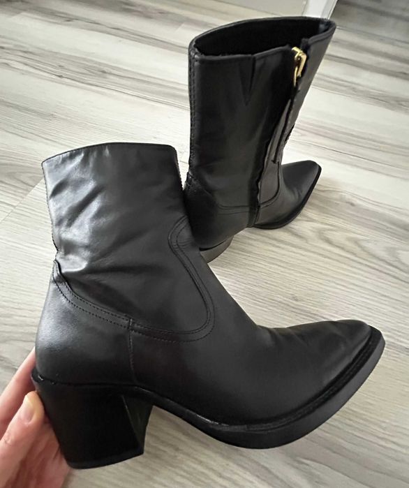 Botine Cowboy Mango Piele Naturala de bovina 100%