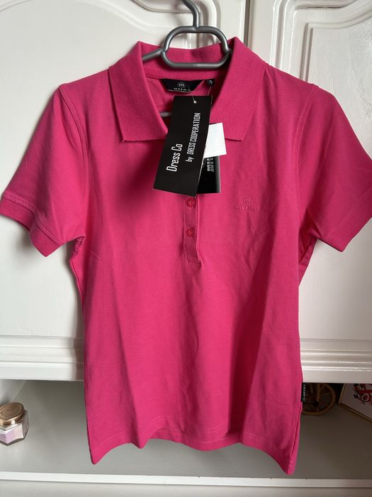 Tricou tip polo, nou, cu eticheta