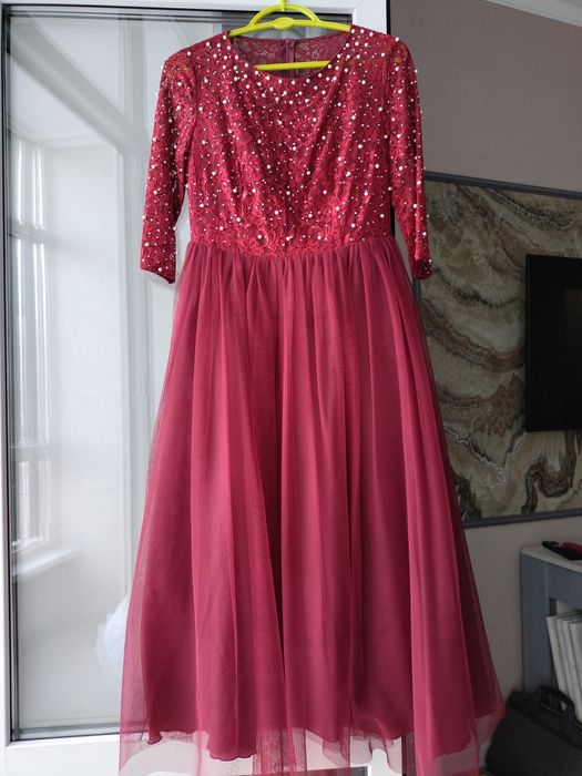 Платье вечернее длинное