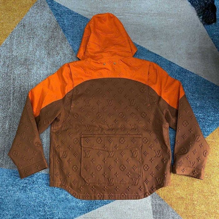 LV× Virgil Abloh Дънково Яке ( adidas, nike, boss, jordan )