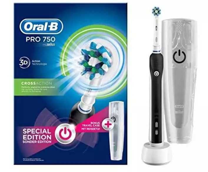 Електрическа четка за зъби Oral-B PRO 750 3D White
