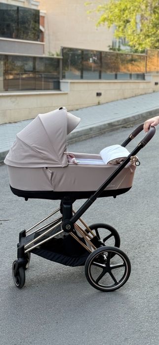 Cybex priam 4  Rose Gold Пълен комплект