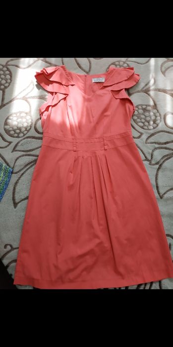 РАСПРОДАЖА!Красивое коралловое платье