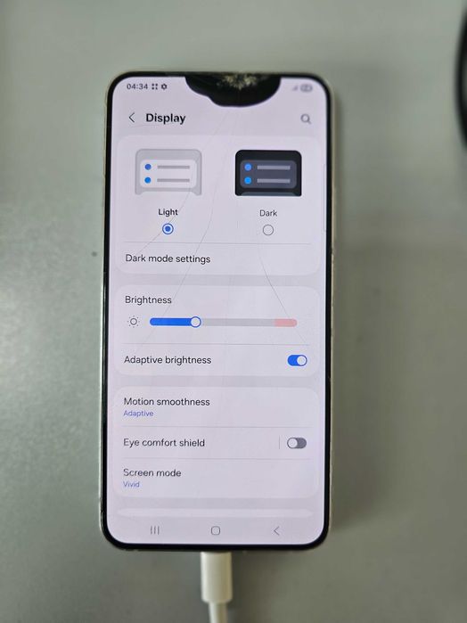 Дисплей със сребърна рамка за Samsung S22 plus 5G