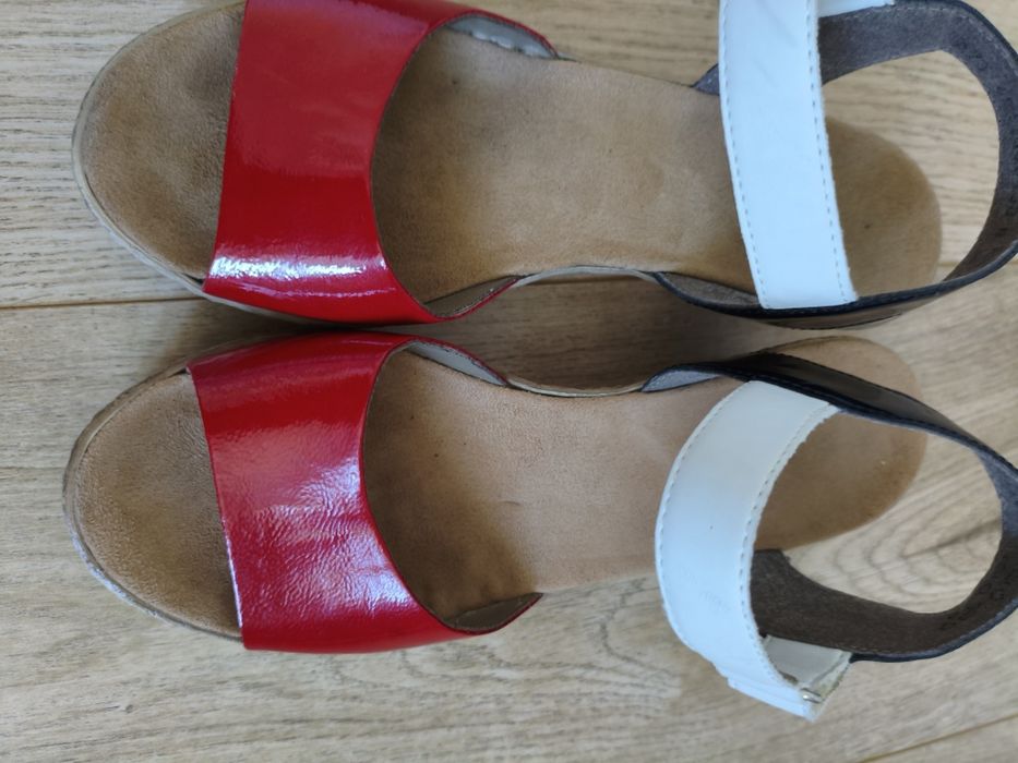 Sandale superbe piele Rieker, 37