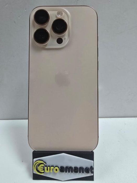 Telefon mobil Apple iPhone 16 Pro, 128GB, 5G, Desert Titanium -P-
