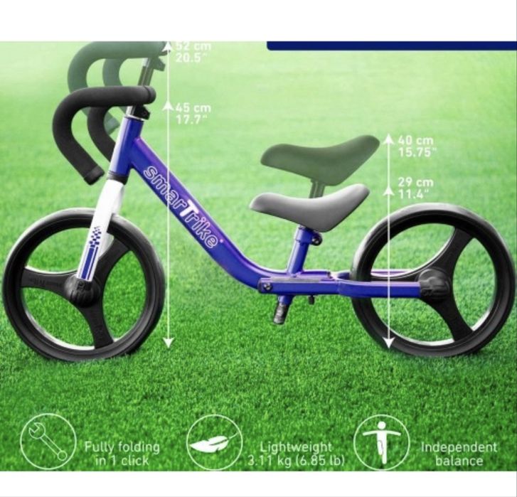 Сгъваемо леко баланс колело Smart Trike