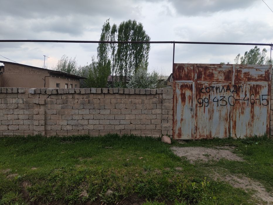 Участка 6соток октябрь хозирги Бур Ота махалласи 6 соток шлакаблок бн