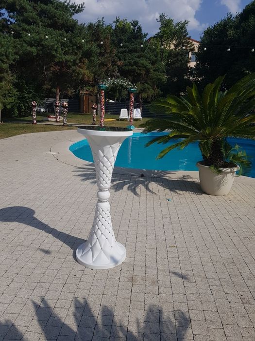 Mese cocktail  incalzitoare terasa inchiriere