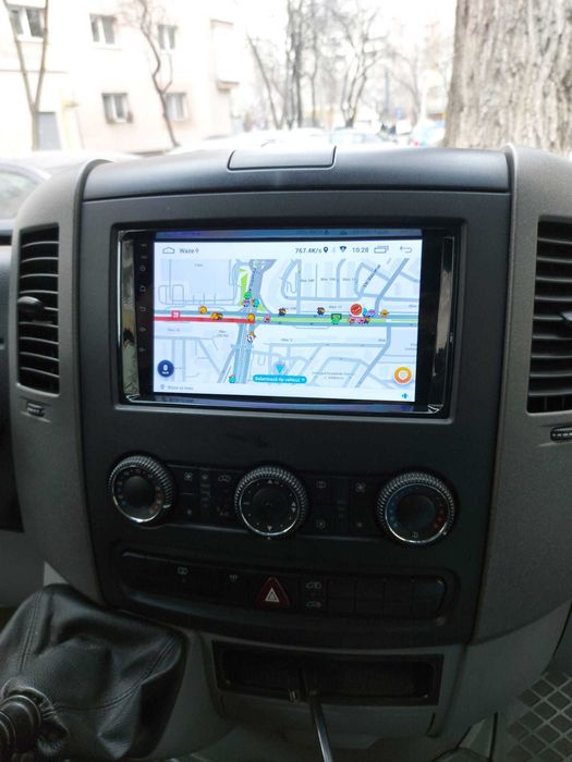 Navigatie Android Mercedes Vito Waze Youtube