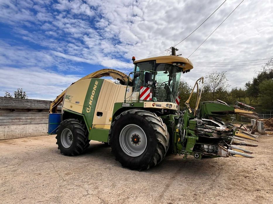 Krone Big X 700 + Pick-Up + Masa Porumb