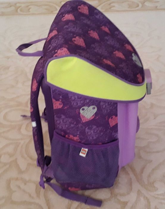 Ghiozdan scoala Easy LEGO Core Line - design Friends Hearts