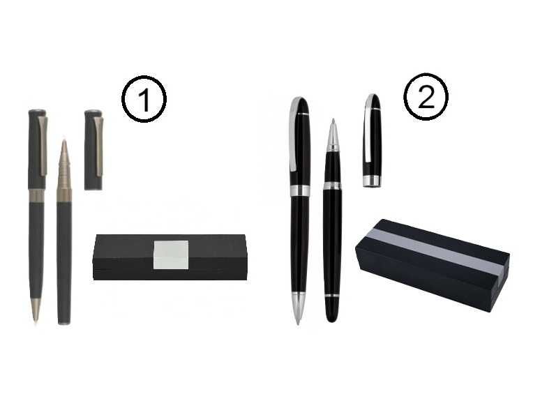 Стилни комплекти химикал и ролер в луксозна кутия