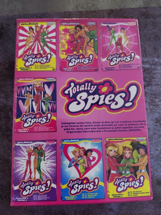 Spioanele/Totally spies DVD tot sezonul, sigilat