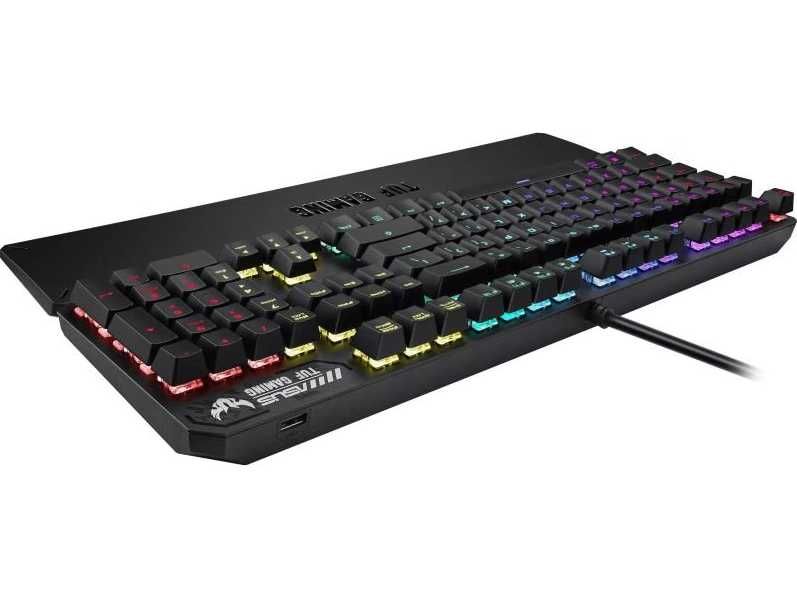 Клавиатура Gaming ASUS TUF Gaming K3, Механична, Aura Sync RGB подсветка, Черна