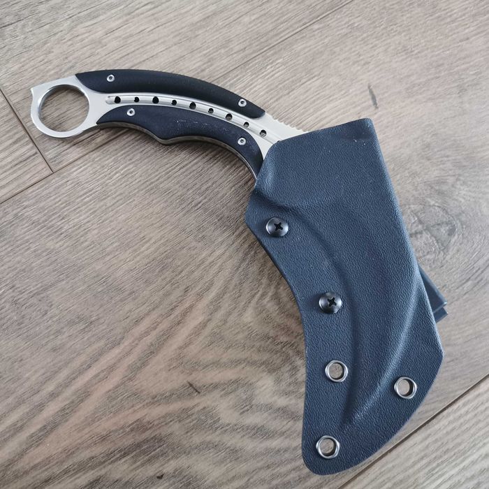 Тактически нож Karambit Карамбит с полимерна или кожена кания Тод Бег