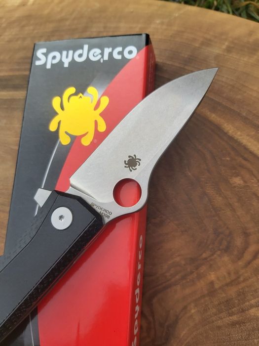 Сгъваем джобен нож Spyderco SpyMyto,Micarta/Titanium, С265