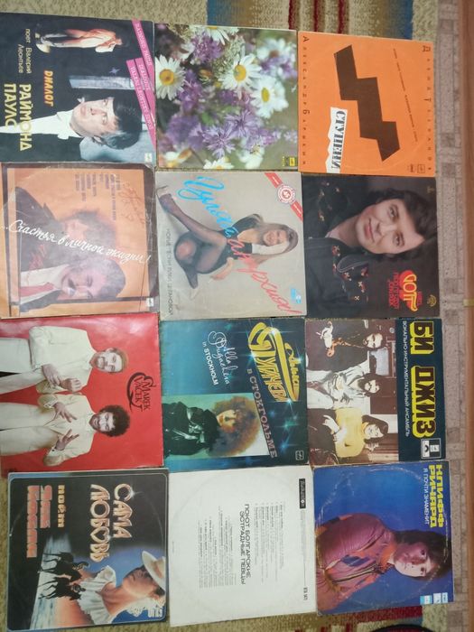 Виниловые.  пластинки  СССР