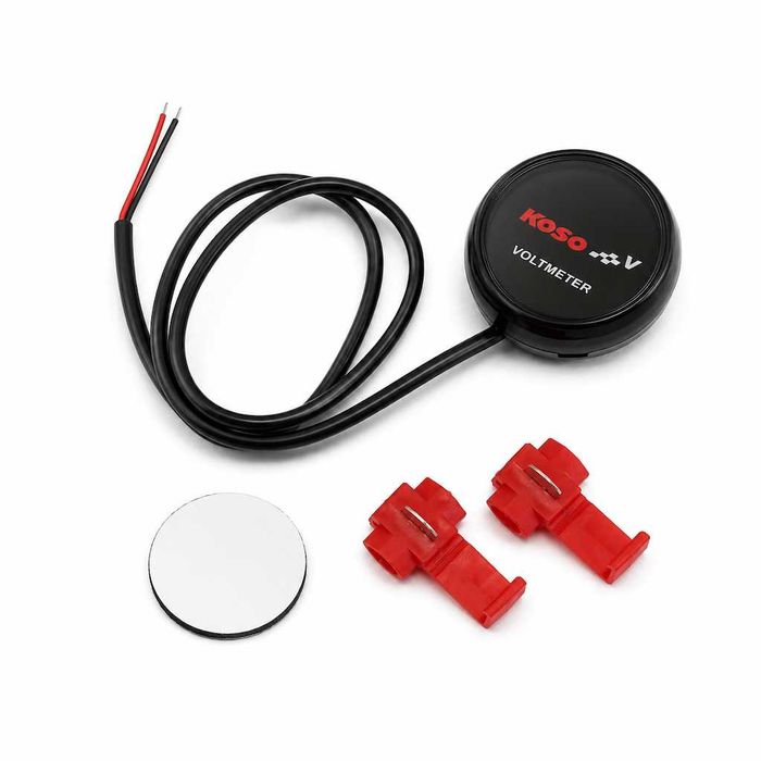 Дигитален волтметър за автомобил, мотор, ATV - 12V/ KOSO