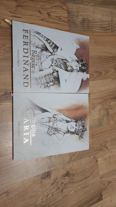 2 cărți rare Regele Ferdinand și Regina Maria