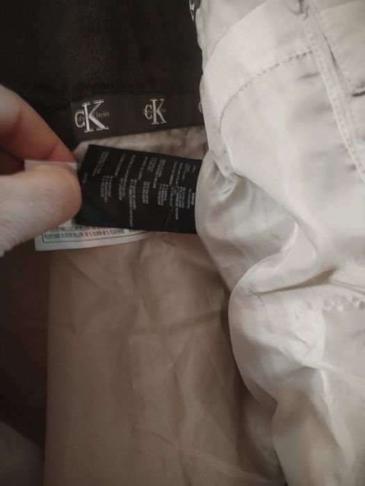 Calvin Klein  Пухено Ново Оригинално яке
