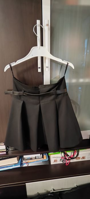 Set fustă + bluză, Alb & Negru, LC Waikiki, elegant