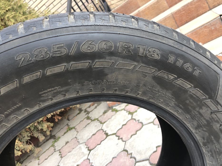 Продам шины на 285/60/18