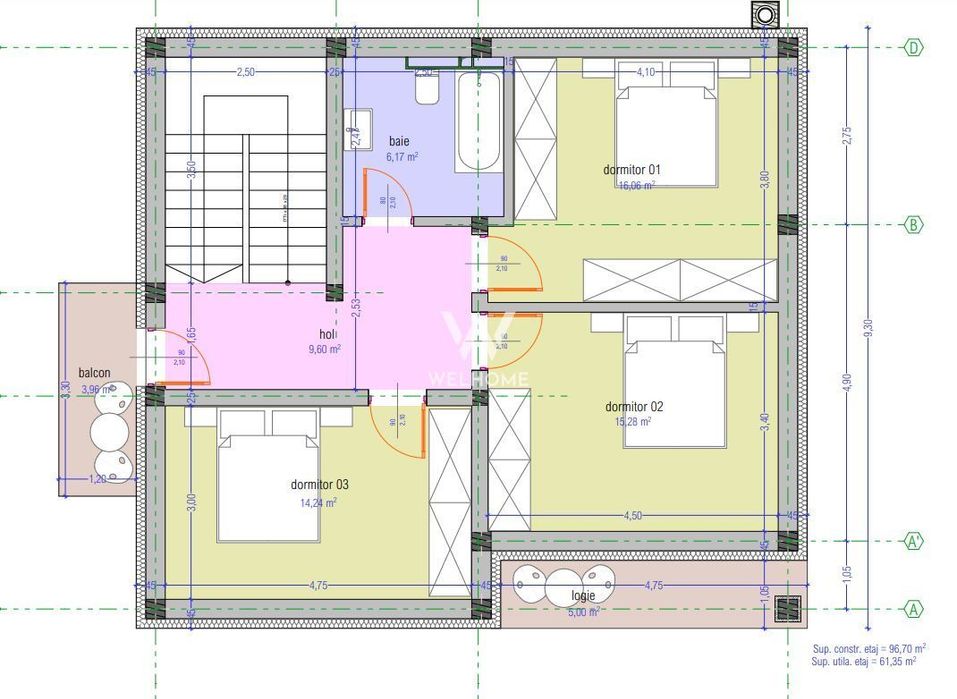 Casa individuala  Teren 705 mp Tocile-Sibiu. Sau schimb cu apartamente