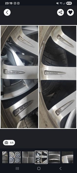 Jante VW Dijon R17 5x112