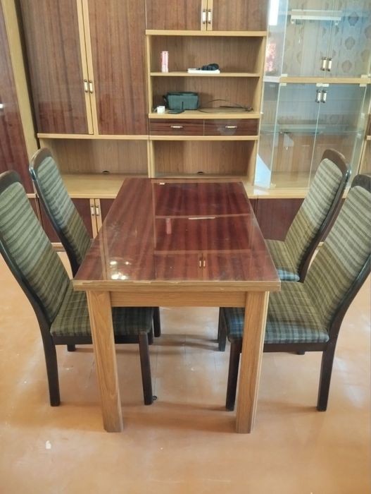 Стенка Диван Кресло Стол стул комплект