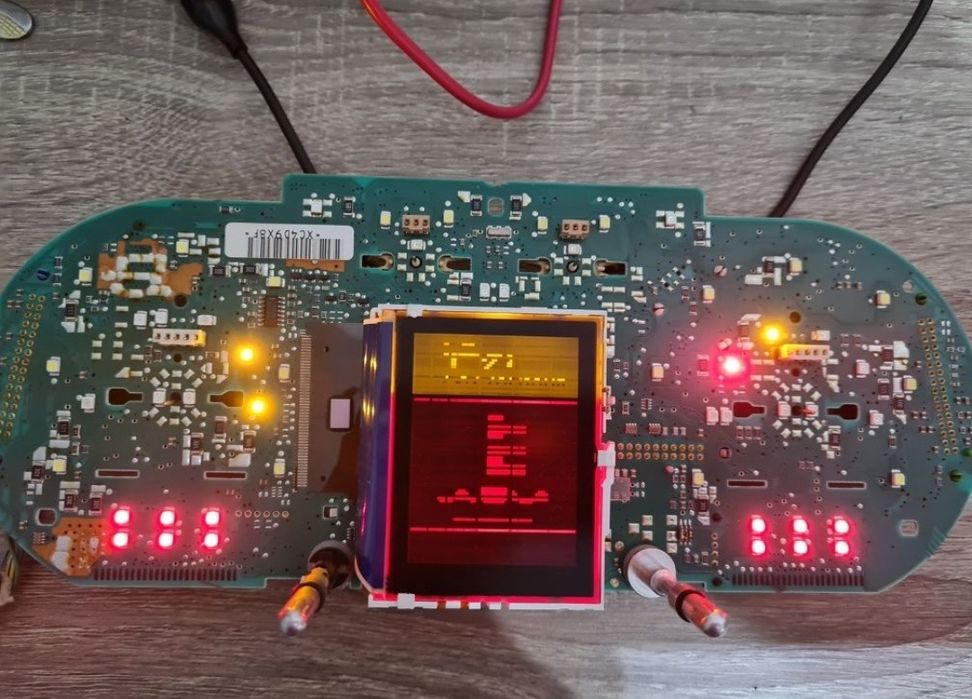 Display LCD maxidot