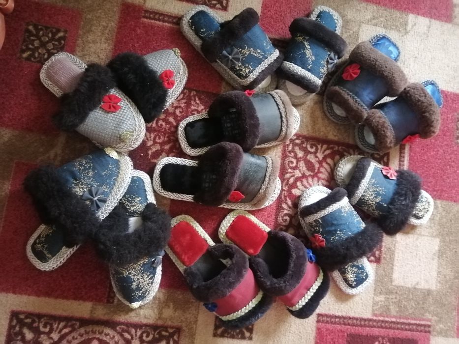 Тапочки ручная работа