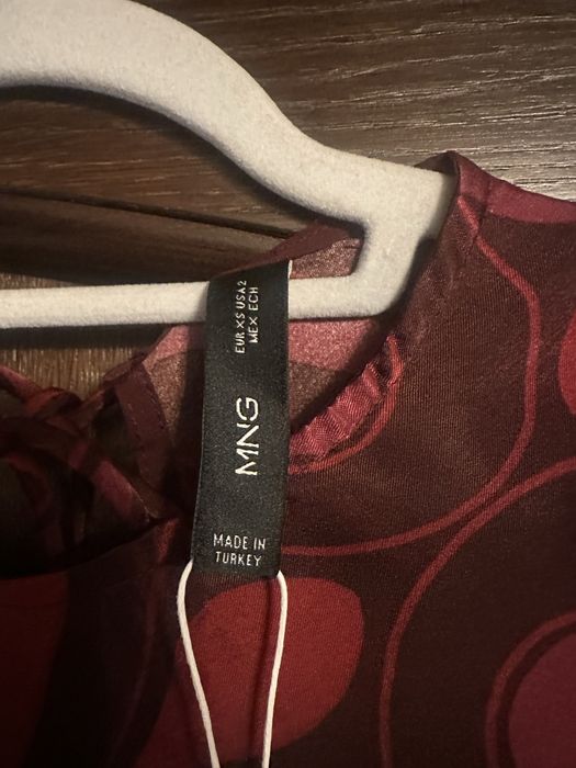 Rochie Mango din  satin