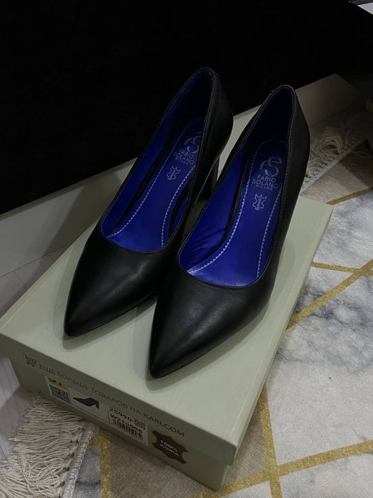 Кожаные туфли новые