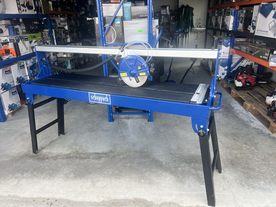 Машина за водно / мокро рязане на плочки и камък 1200mm, 1200W Scheppach FS4700