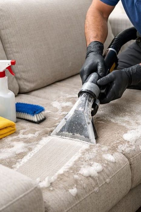 Почистване на мека мебел и автомобилни салони