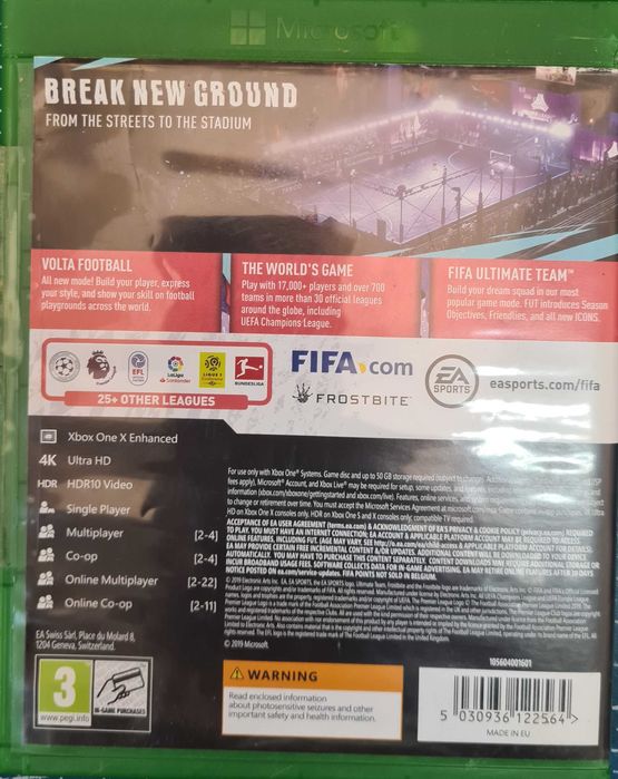 Fifa 2020 Xbox One X/S