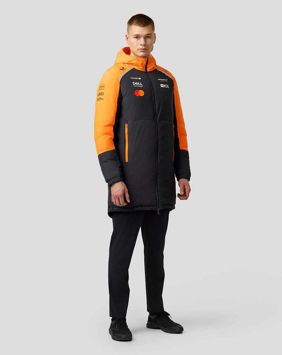McLaren F1 Team Long Jacket - Оригинално мъжко яке / парка размер L