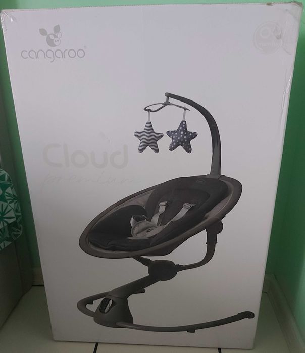Cangaroo Cloud Premium – електрическа бебешка люлка, като нова