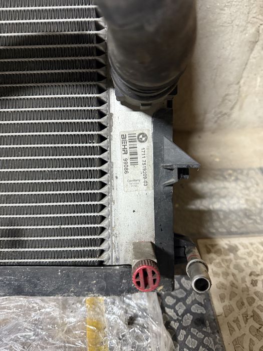 Радиаторы Бмв Е60 Е61 и электровинты