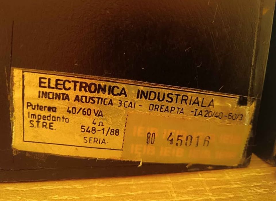 Boxe Hi-fi Bose, TDL, Audio Pro, Elctronica Industriala, WHD