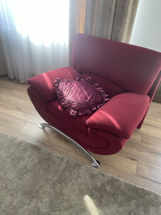 Canapea extensibila si doua fotoli