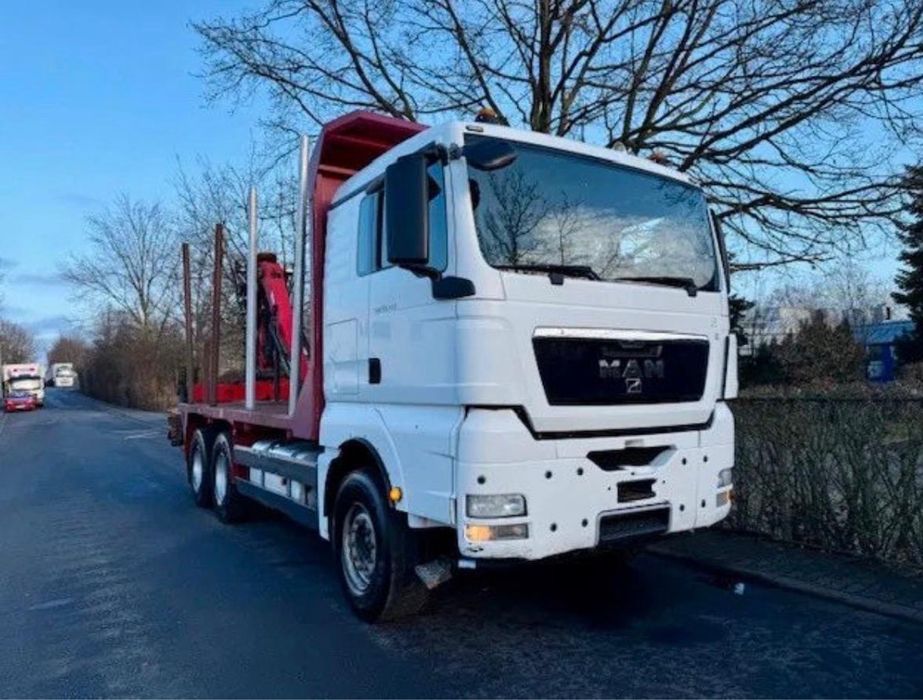 Camion forestier MAN TGS 33.540 cu macara EPSILON Z