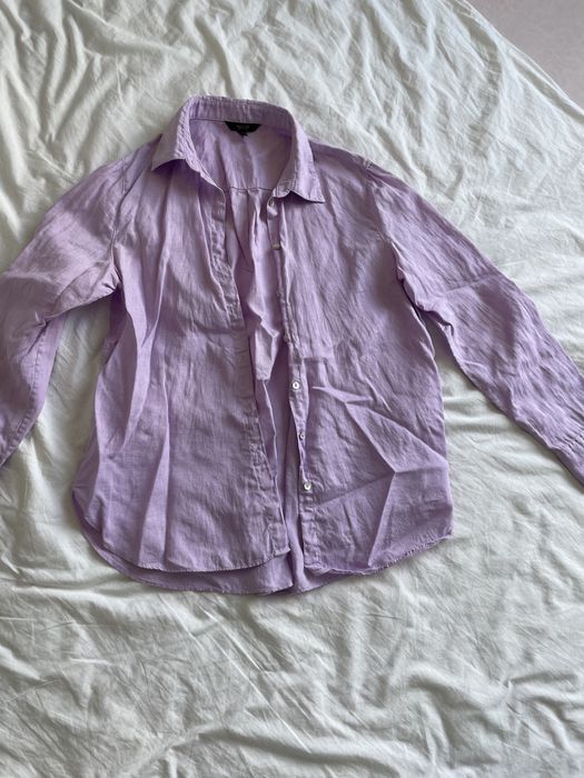 Рубашка льняная Massimo Dutti