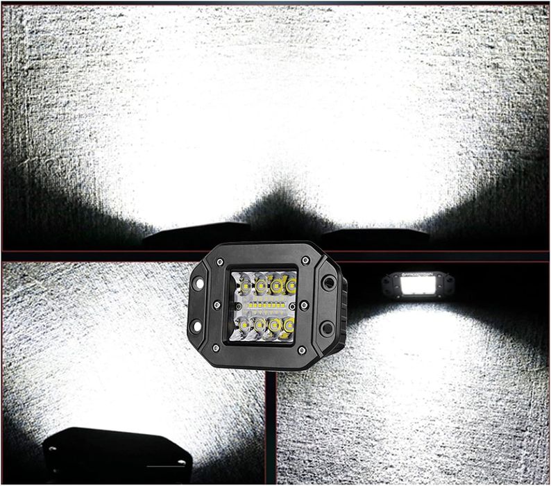 Set 2 Proiectoare LED 48W Off Road 12V-24V