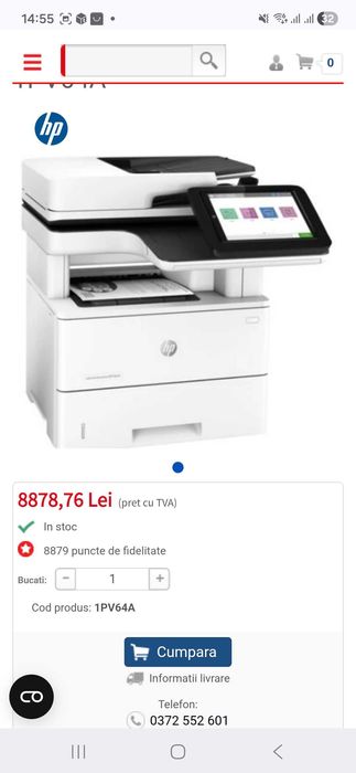 Imprimanta mfp M527m