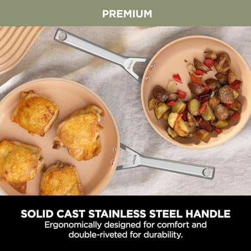 Нов Универсален Керамичен Тиган Ninja - Съвместим с Всички Котлони