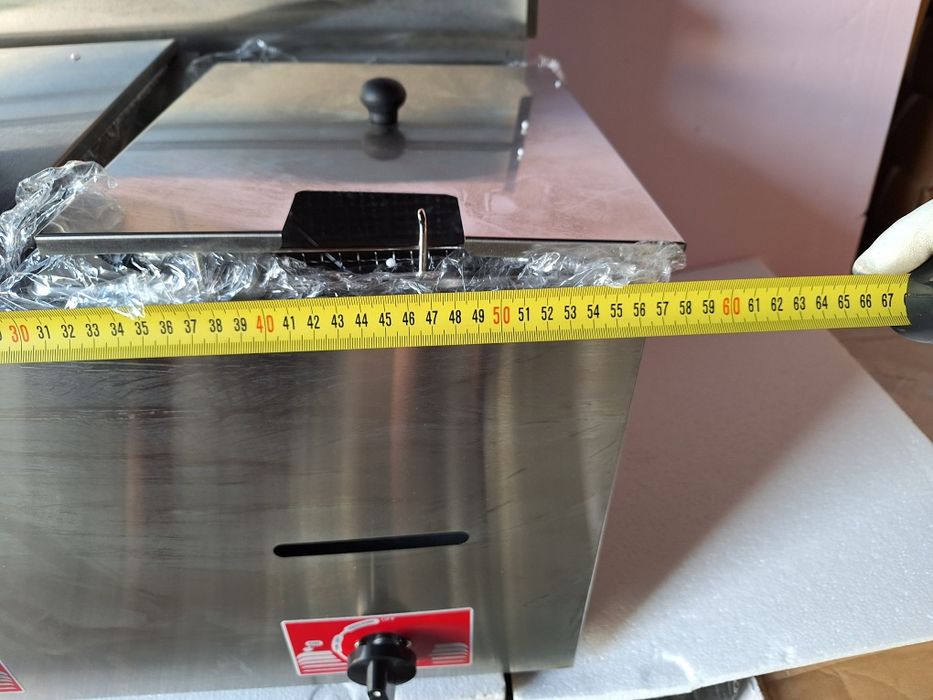 Фритюрник газов професионален  единичен и двоен , дюнер скара котлон